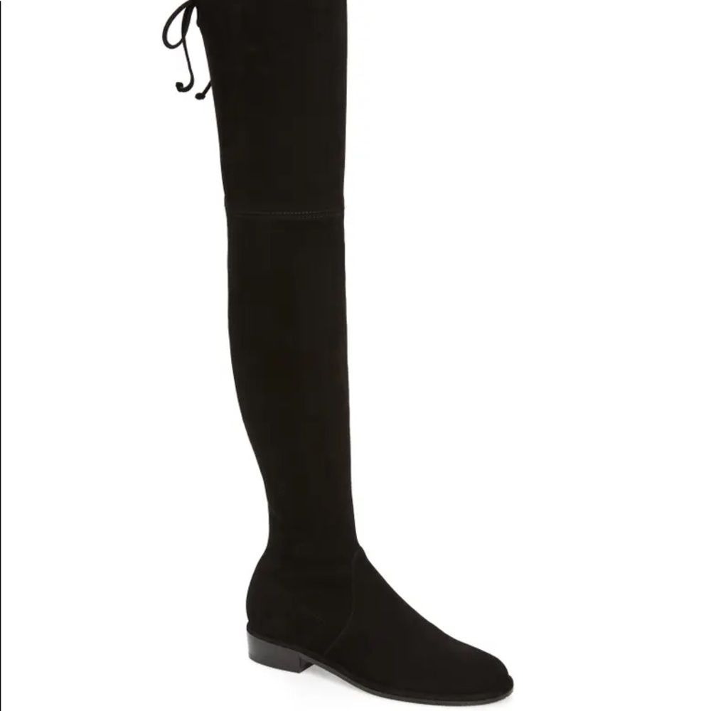 Stuart Weitzman Lowland Over-the-Knee Boots in Black (US W 6)